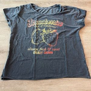 Dark Grey Short Sleeve- Anthropologie